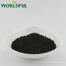 globuleux 2-4mm 50% HA + 10% K2O granule de potasse d&#39;acide humique